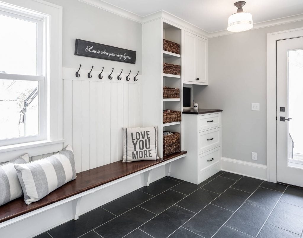 custom-mudroom-shaker-white-beadboard-bench-hall-1024x805-1